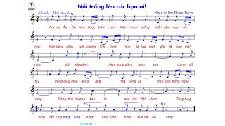 NỔI TRỐNG LÊN CÁC BẠN ƠI Hát mẫu Chủ đề 7  SGK Âm nhạc 7 Cánh diều Singer Trịnh Huyền Trang [upl. by Komara10]