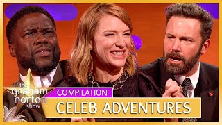 Kevin Hart Wont Travel To Countries With Spiders  Stars Travel Stories  The Graham Norton Show [upl. by Elephus]