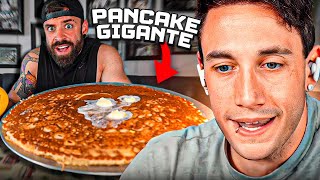 SE COME EL PANCAKE MAS GRANDE DE ESTADOS UNIDOS [upl. by Ennaesor]