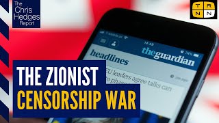 Zionist antiPalestine censorship is surging wDylan Saba  The Chris Hedges Report [upl. by Nilyaj]