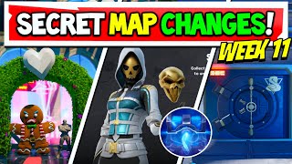 Fortnite Chapter 4 v2340 SECRET MAP CHANGES quotWeek 11quot [upl. by Kern152]