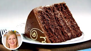 Professional Baker Teaches You How To Make CHOCOLATE CAKE [upl. by Meedan]