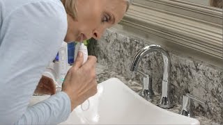 How to Use the Waterpik™ Complete Care 50 and 55 Water Flosser  Toothbrush [upl. by Snilloc]