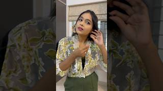 GRWM for Kitchen Stories shoot 🎥🤩💄 shivanimenon youtubeshorts uppummulakum trending grwm [upl. by Binnie141]