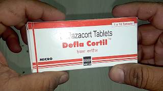 Defla Cortil Tablets review Deflazacort Tablets Uses amp Benefits [upl. by Sydelle]