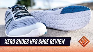 Xero Shoes HFS Review Barefoot Minimalist Training and Running Shoe [upl. by Bonnice]