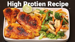 Pan Roasted Chicken for Weight Loss  Weight Loss Recipe  Diet recipe Salad RecipeKabitaskitchen [upl. by Jonie]