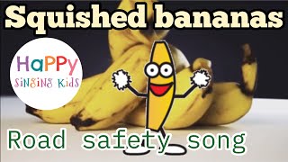 The Banana Song  quotSquished Bananasquot  Kids Songs [upl. by Anihsat]