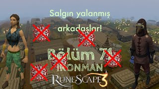 SALGIN YALANMIŞ  Runescape 3  Hardcore Ironman  Bölüm 71  HCIM Road to Comp [upl. by Annavoj]