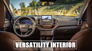 2022 Ford Bronco Sport Interior Review [upl. by Anitneuq]