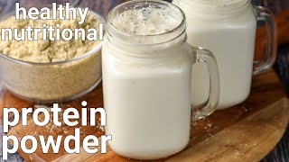 homemade weight loss protein powder in 10 minutes  protein shake recipes  healthy diet recipe [upl. by Blanchard]