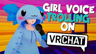 quotA Man Even Betterquot  Girl Voice Trolling On VRChat [upl. by Daniela718]