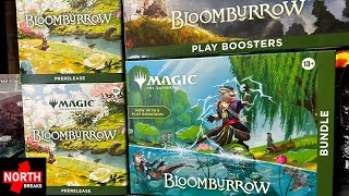 Our First Look Bloomburrow Bundle Play Booster Box Prerelease Kit Opening [upl. by Rosenberger]