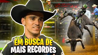 JOSÉ VITOR LEME pode QUEBRAR OS RECORDES de Justin McBride e JB Mauney [upl. by Aenahs838]