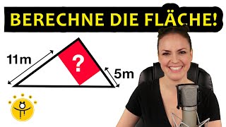 Mathe RÄTSEL – Wie groß ist das rote Rechteck [upl. by Bigg]