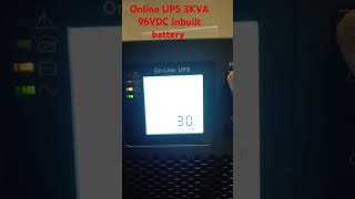 Online UPS 3KVA 96VDC Inbuilt Battery BackupPro1 BackupPro For any inquiry ups call 📞 us [upl. by Liebowitz]