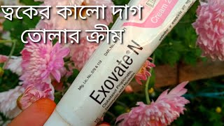 ত্বকেExovate N ক্রীম এর কাজ কি  কালো দাগ দূর করার ক্রিম এবং উপকারিতা [upl. by Nerro]