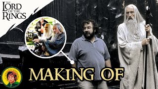 The Making of Gandalf vs Saruman Fight LOTR DVD Extras [upl. by Ellene353]