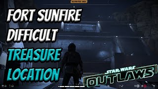 Where to find the last Fort Sunfire Treasure  Star Wars Outlaws [upl. by Learsi]