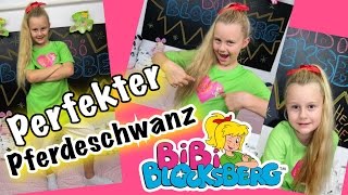 BIBI BLOCKSBERG★perfekter hoher Pferdeschwanz★HALLOWEEN Special [upl. by Nosa559]