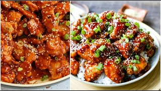 Sesame Chicken  Sesame Chicken Recipe  How to make Sesame Chicken  Lipikas kitchen [upl. by Elimaj]