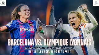 Barcelona vs Olympique Lyonnais  UEFA Womens Champions League Final 2022 Full Match [upl. by Assirahc]