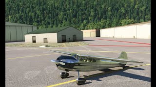 Dominando LA BESTIA por SUIZA  Cessna C195 Businessliner cold and dark MSFS2020 [upl. by Saudra557]