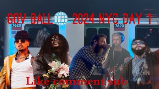 Governors Ball 2024 NYC Day 1 Rauw Alejandro Post Malone Dominic fike  Farruko  TEEZO touchdown [upl. by Akimrej]