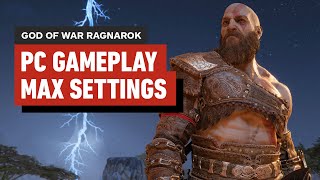 The First 26 Minutes of God of War Ragnarok PC Gameplay  4K 60FPS Ultra Settings [upl. by Leahsim]