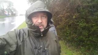 Review of the Paramo Halcon jacket and Velex trousersin the rain [upl. by Ecissej]