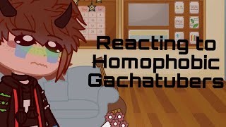 Reacting to homophobic Gachatuber 😭  ¡READ DESC [upl. by Radbun]