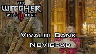 The Witcher 3 Wild Hunt  Location Vivaldi Bank  Novigrad [upl. by Deidre680]