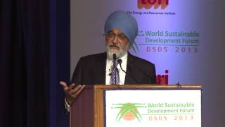 Montek Singh Ahluwalia Sustainbility will be achieving a change of mindset  DSDS 2013 [upl. by Colburn]