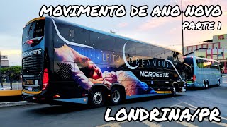 SÃ“ Ã”NIBUS TOP NO AMANHECER  RODOVIÃRIA DE LONDRINAPR  MOVIMENTAÃ‡ÃƒO DAS 530 Ã€S 600 [upl. by Jeritah215]