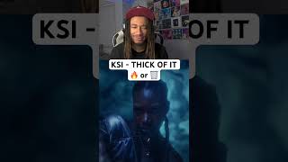 KSI  Thick Of It REACTION ksi trippieredd funny [upl. by Airpac]