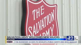 Salvation Army welcomes new majors [upl. by Mitzl]