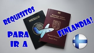 Requisitos y visas para viajar a Finlandia  Luli en Finlandia [upl. by Ecirtam]