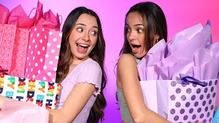 Twin Birthday Gift Swap 2021  Merrell Twins [upl. by Eimarej]