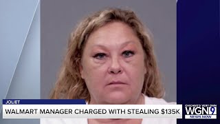 Walmart manager in Joliet charged after allegedly stealing 135K [upl. by Tahp261]