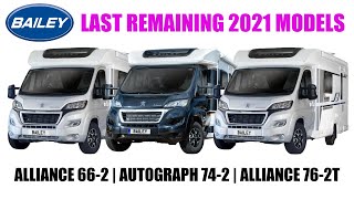 Bailey Motorhomes  BRAND NEW 2021 models [upl. by Teak]