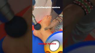 physiotherapy massage using machine foot massage machine [upl. by Thurlow]