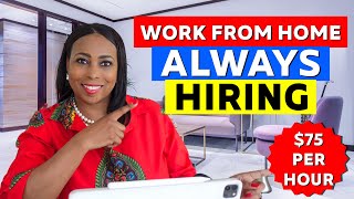 Top 15 Companies Always Hiring Work From Home Jobs Worldwide With Great Pay [upl. by Serdna]