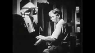 Albert Schweitzer practising Bach in Lambarene original footage [upl. by Ciaphus]