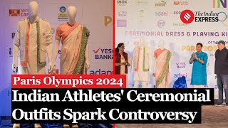 Paris Olympics 2024 Why Is Indias Ceremonial Uniform Getting So Much Hate [upl. by Grosmark291]