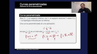 Clase 16  Introducción a la geometría diferencial de curvas [upl. by Aikyn785]