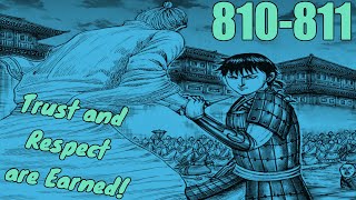 Trust and Respect  Kingdom Chapter 810811 Live Reaction [upl. by Adiela]