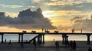 Malindi Pier Jetty Butwani Bridge Mnarani Road Kilifi County Coast Region Sunset Sunrise Kenya Epic [upl. by Luckett]