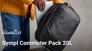 Обзор городского рюкзака Sympl Commuter Pack 20L [upl. by Kcire463]