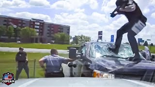 MOST SHOCKING HighSpeed Police Chases Caught On Dashcam  BEST OF 2024 [upl. by Kinch]