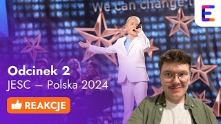 EUROWIZJA JUNIOR 2024  🇵🇱POLSKA  Reakcje  ODCINEK 2 [upl. by Gasparo]